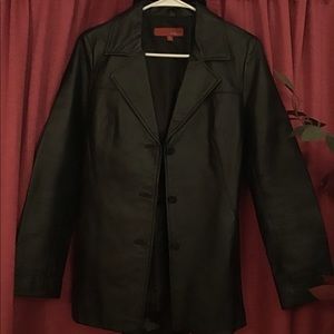 Leather jacket